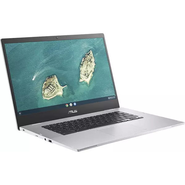 ASUS CX1 15.6" Chromebook - Intel® Celeron®, 128 GB eMMC, Silver - 2